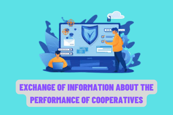 Exchange of information on activities of cooperatives